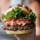Illustration for article titled Shake Shacks newest burger is a surf and turf lobster and beef beauty